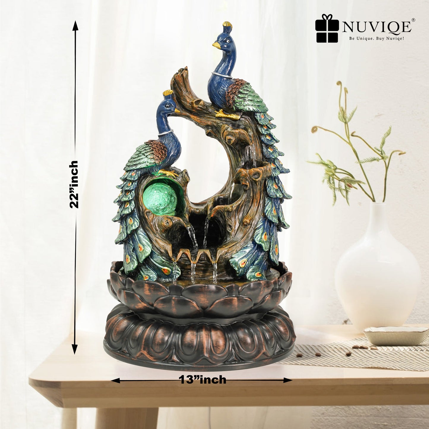 Peacock Fountain