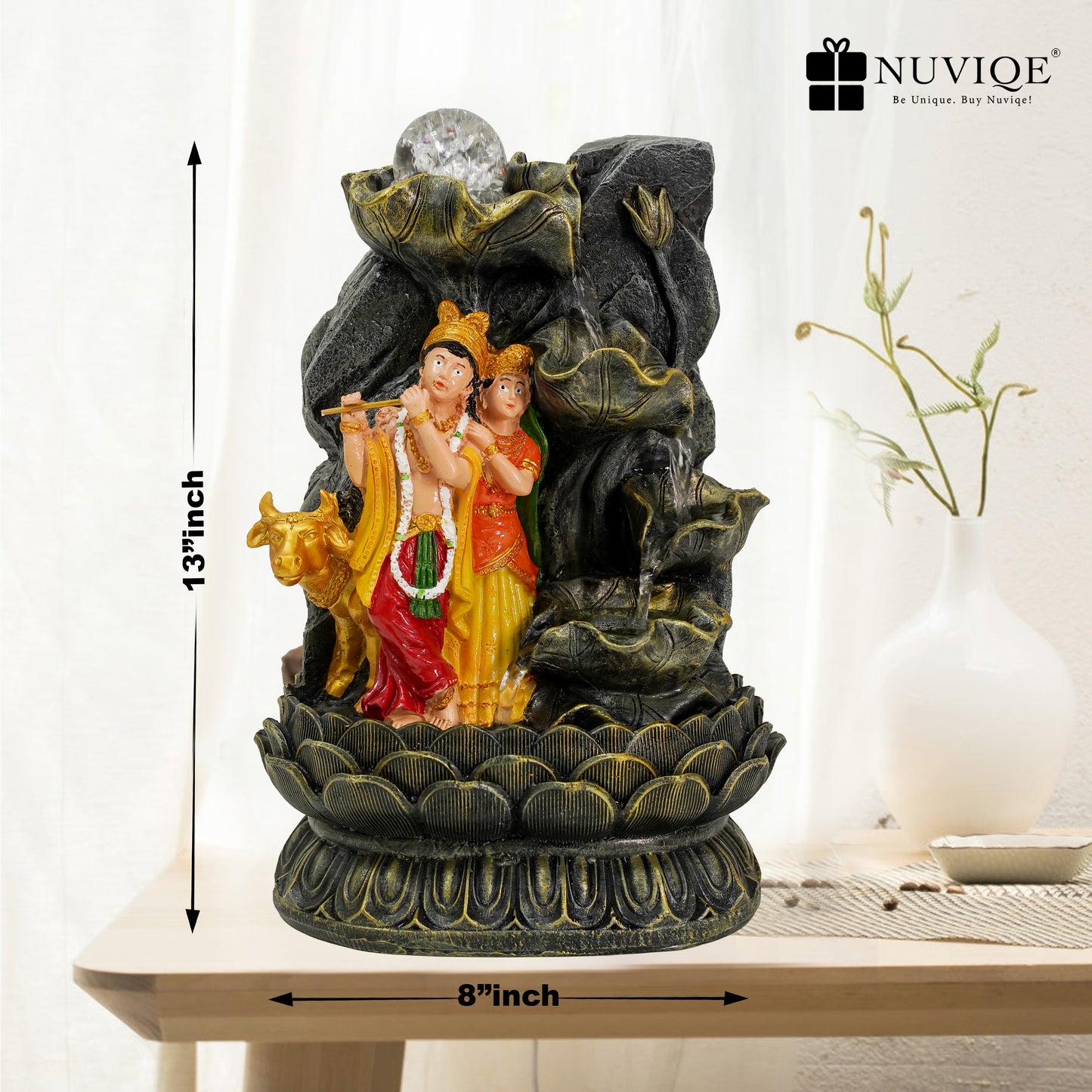 Krishna & Radhe Colour Fountain