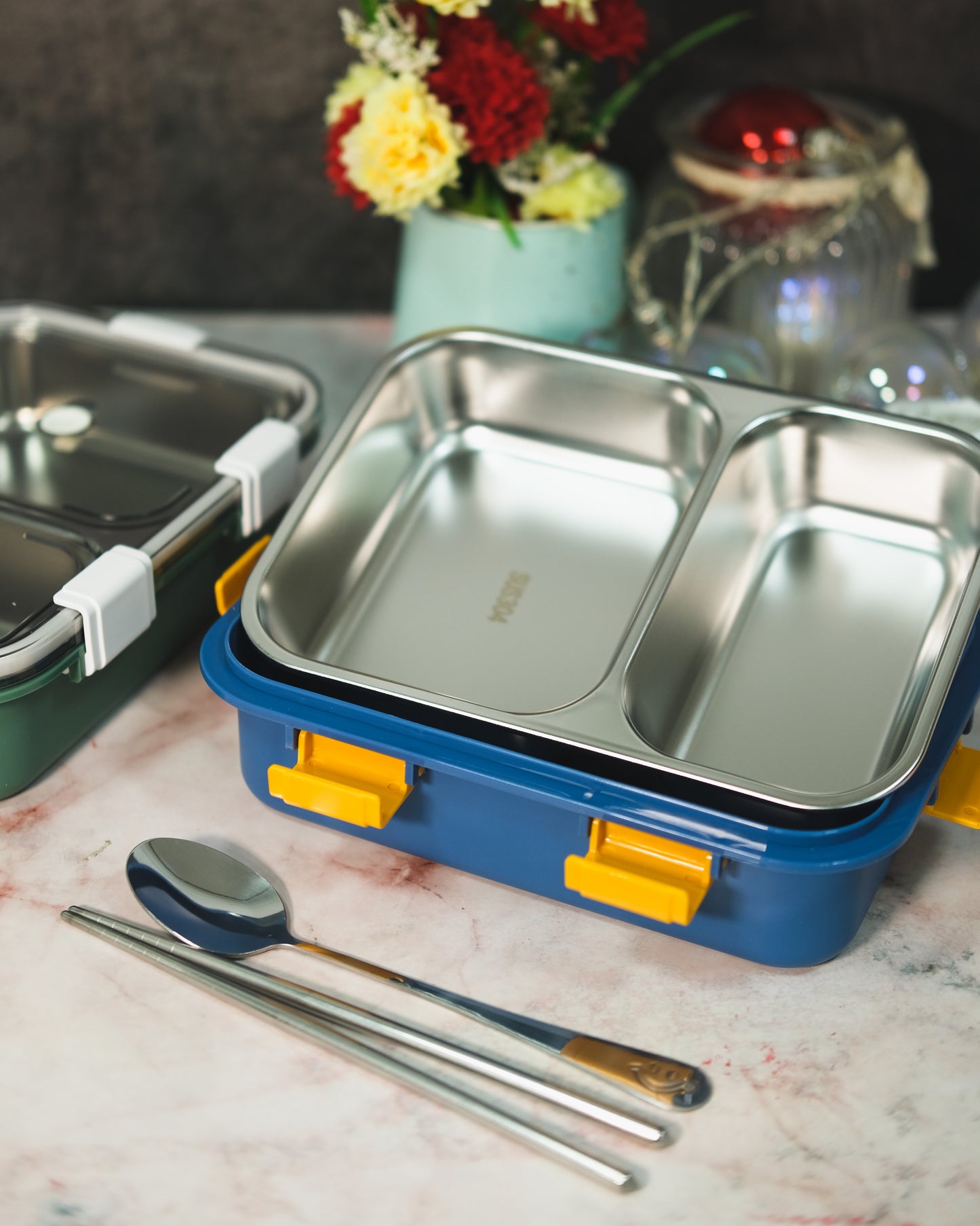 2 Compartment Tiffin Box