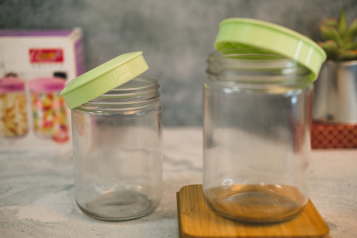 Airtight Food Storage Containers Green