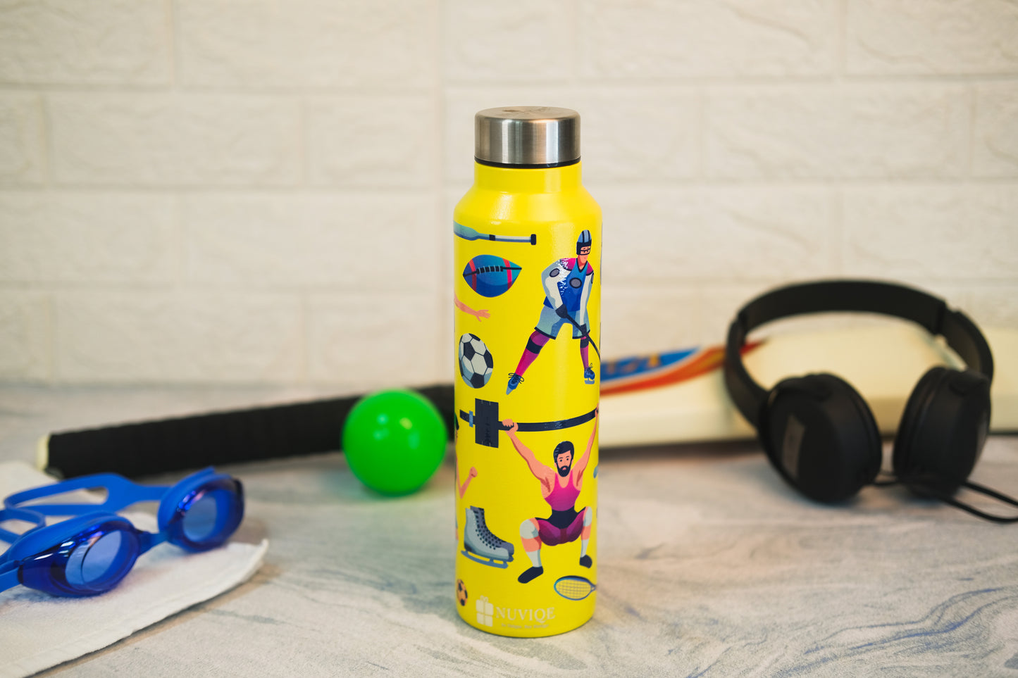 Yellow Sport Bottle