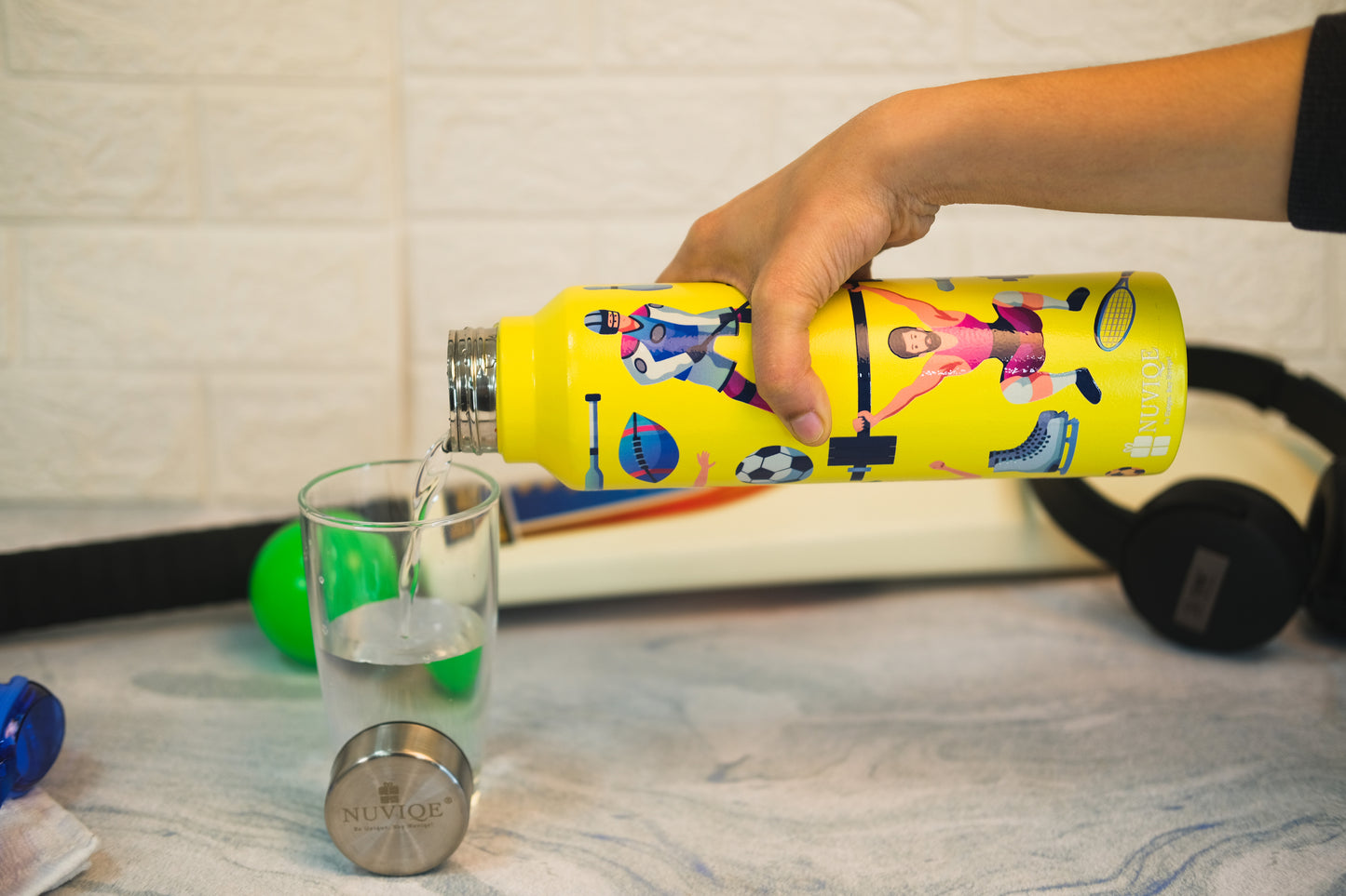 Yellow Sport Bottle