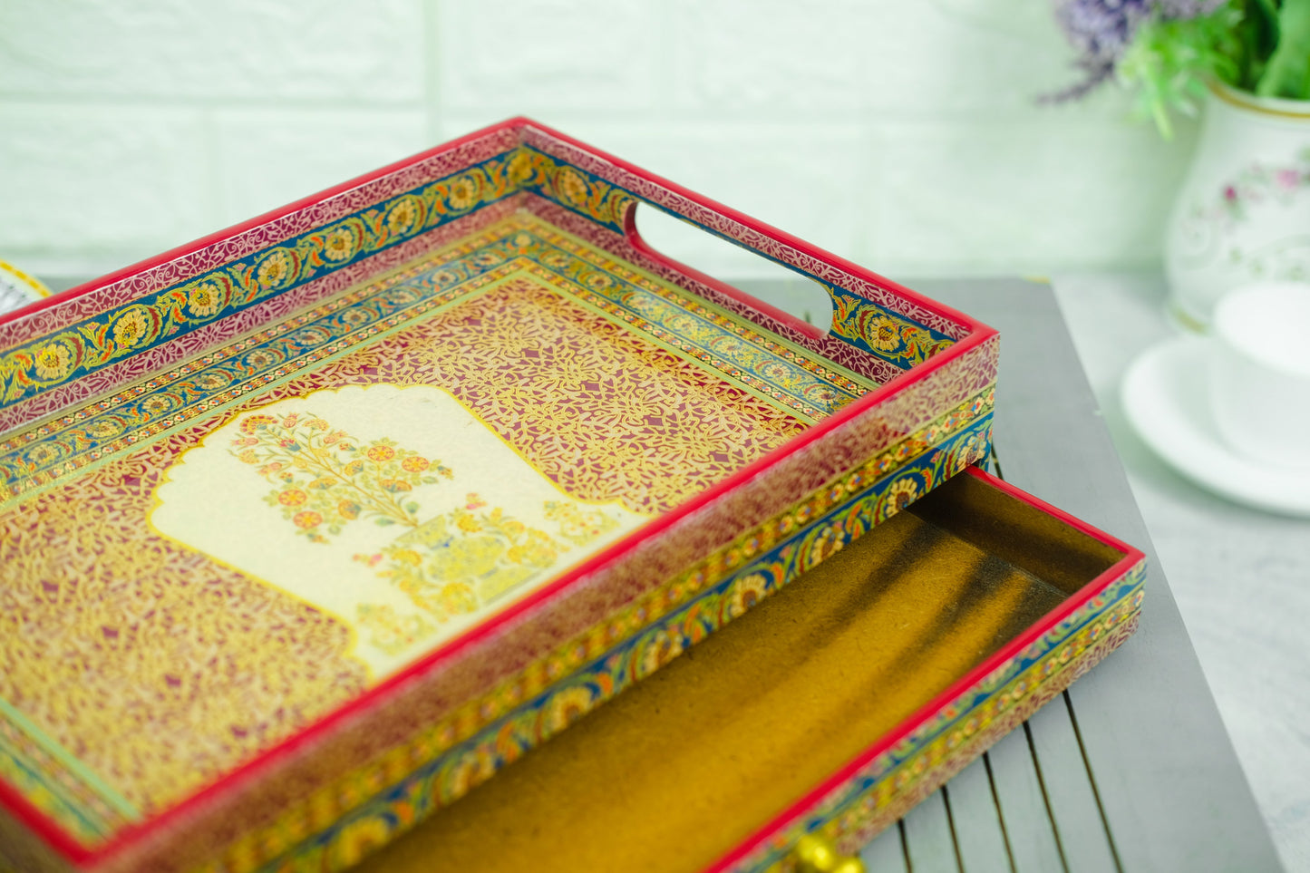 Regal Cutlery Holder and Tray