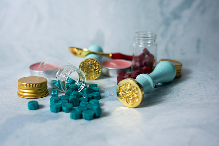 Vintage Wax Seal Stamp Kit Vintage