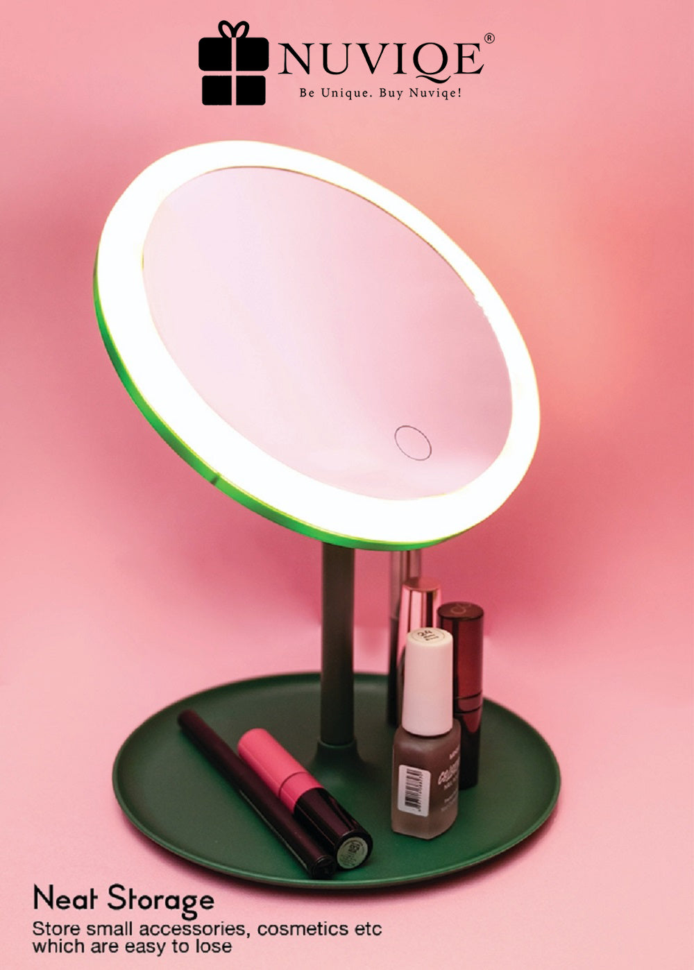 LED Touch Screen Vanity Mirror