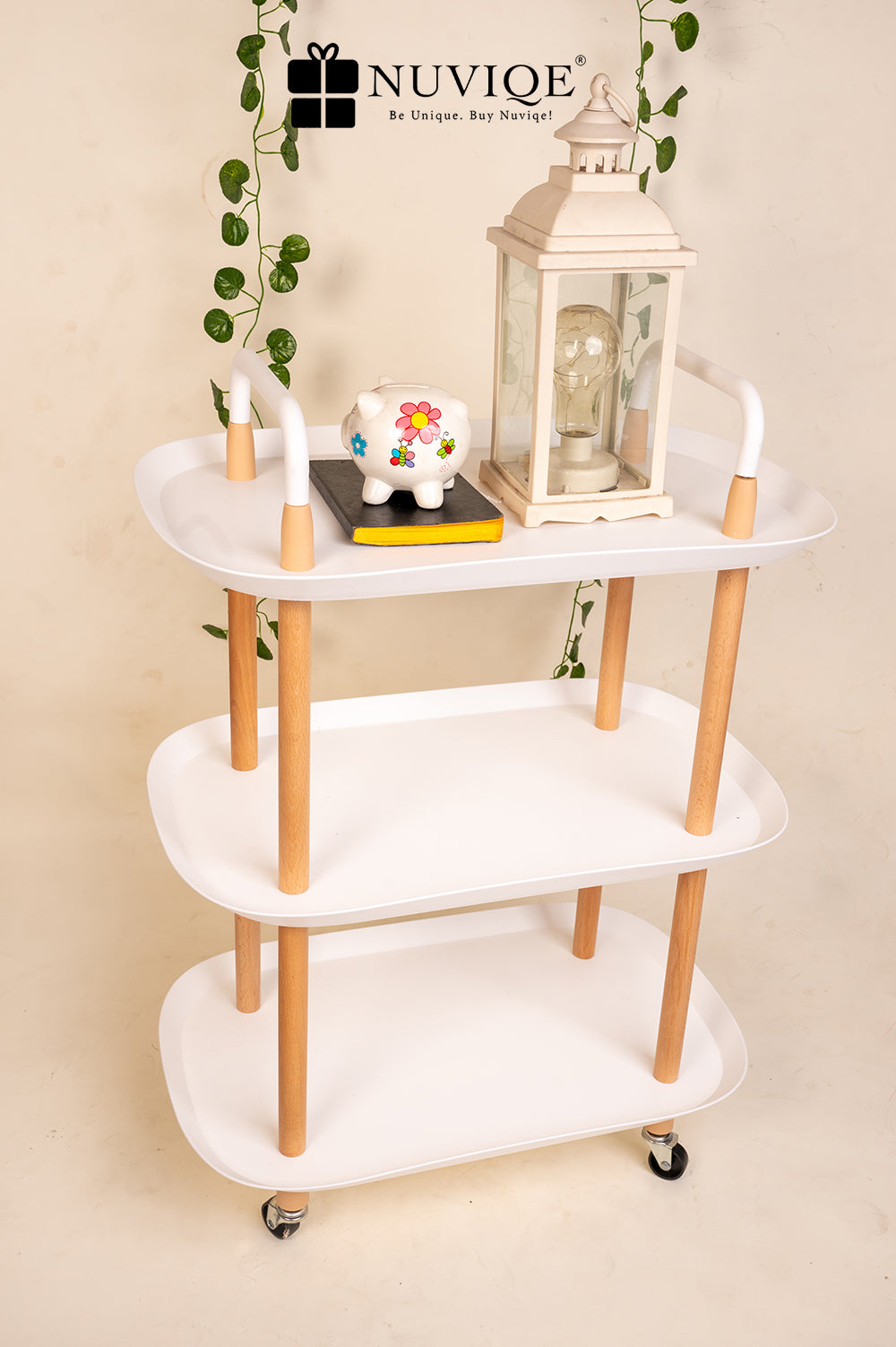 Premium Multi Purpose Trolley - Kitchen Serving Trolley