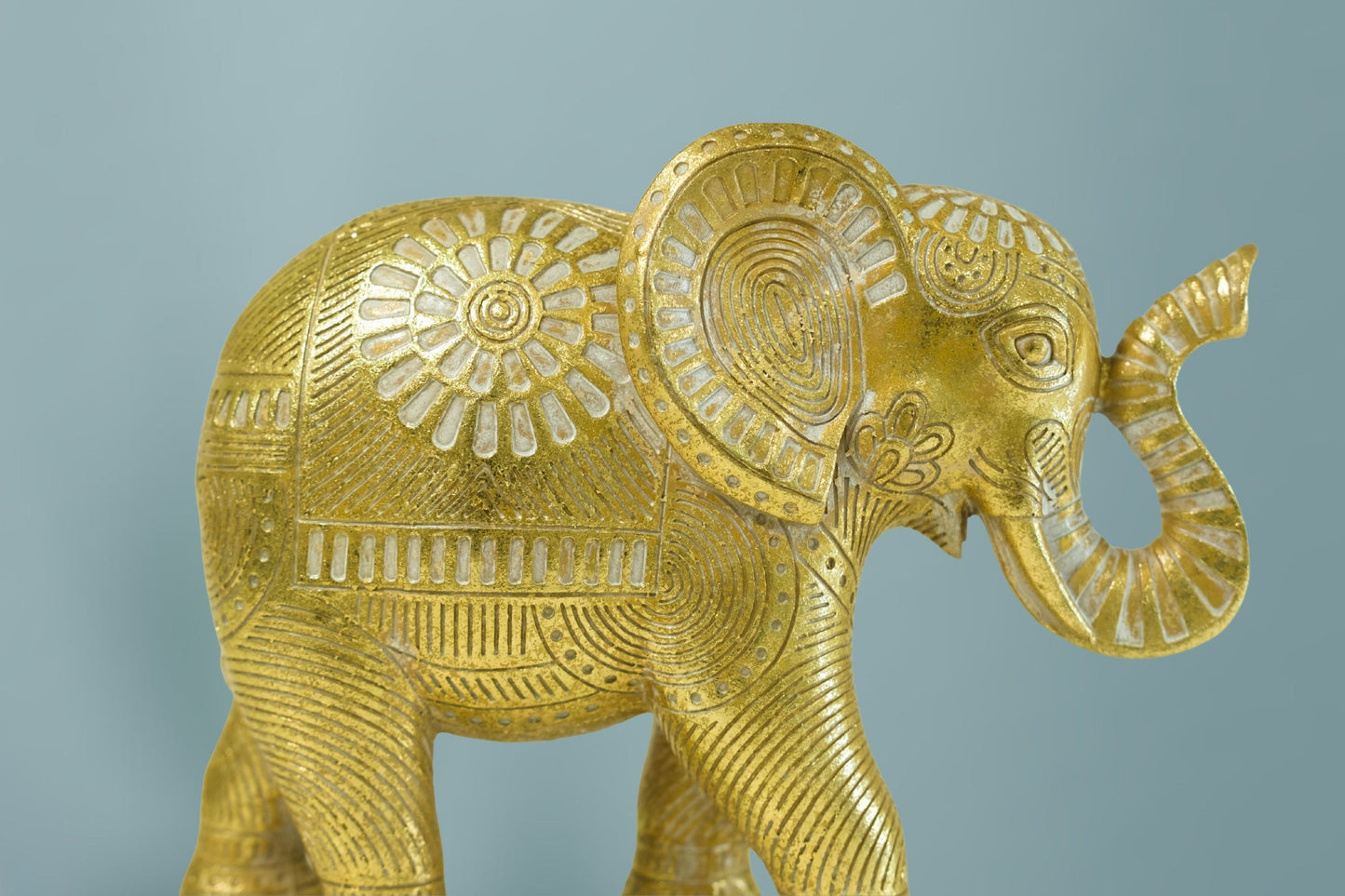 Twin tusker Elephan Showpiece