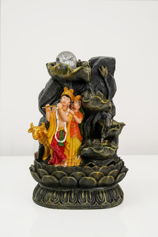 Krishna & Radhe Colour Fountain
