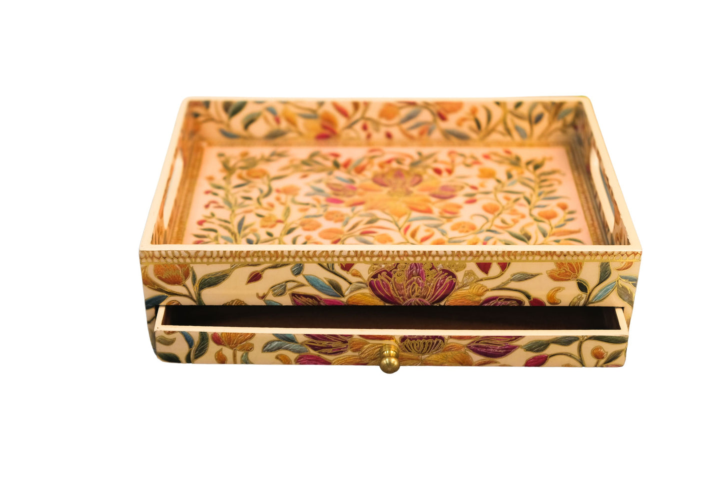 Jaipur Cutlery Holder and Tray