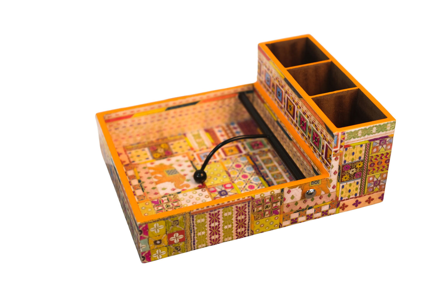 Jaipur Tissue and Cutlery Holder