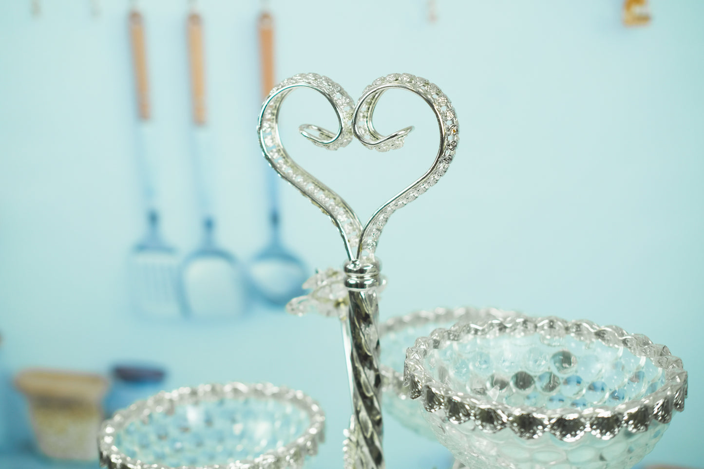 German Silver Fruit Bowl Tray