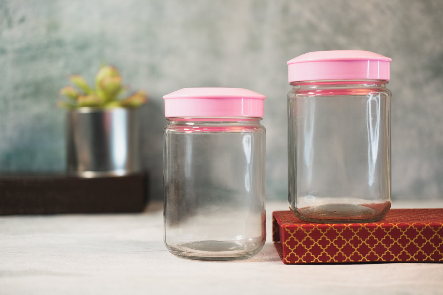 Airtight Food Storage Containers Pink