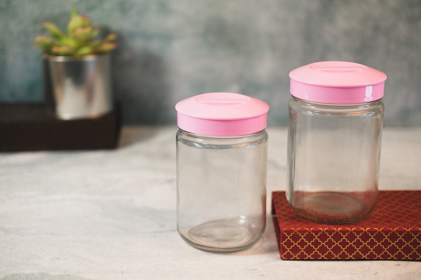 Airtight Food Storage Containers Pink